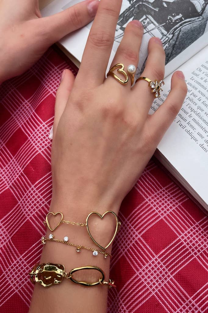 Pulseira de aço inoxidável