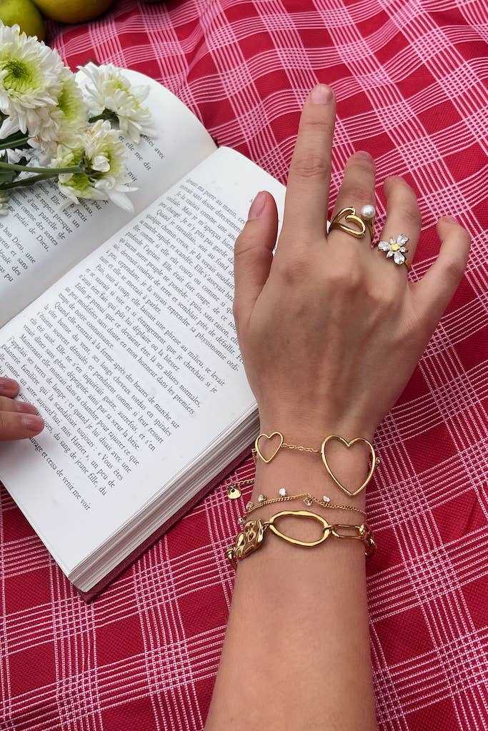 Pulseira de aço inoxidável